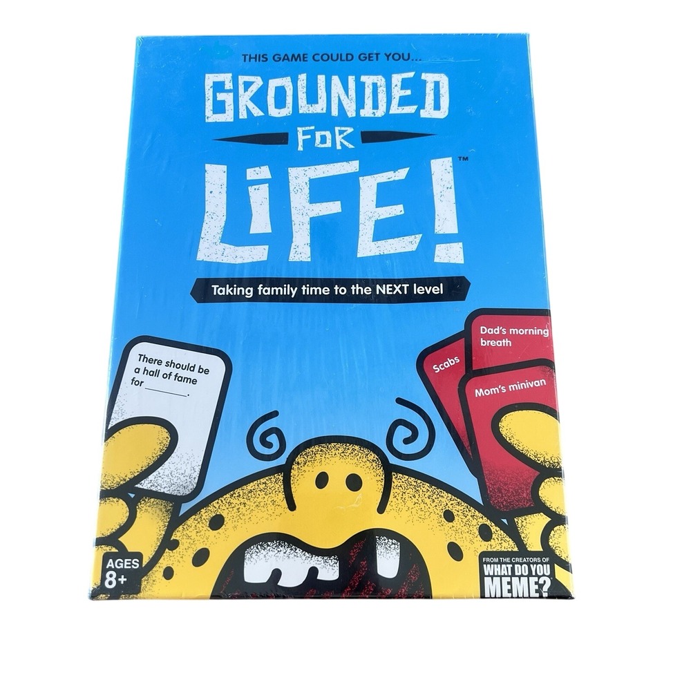 Grounded for Life The Ultimate Family Game  by What Do You Meme? BRAND NEW